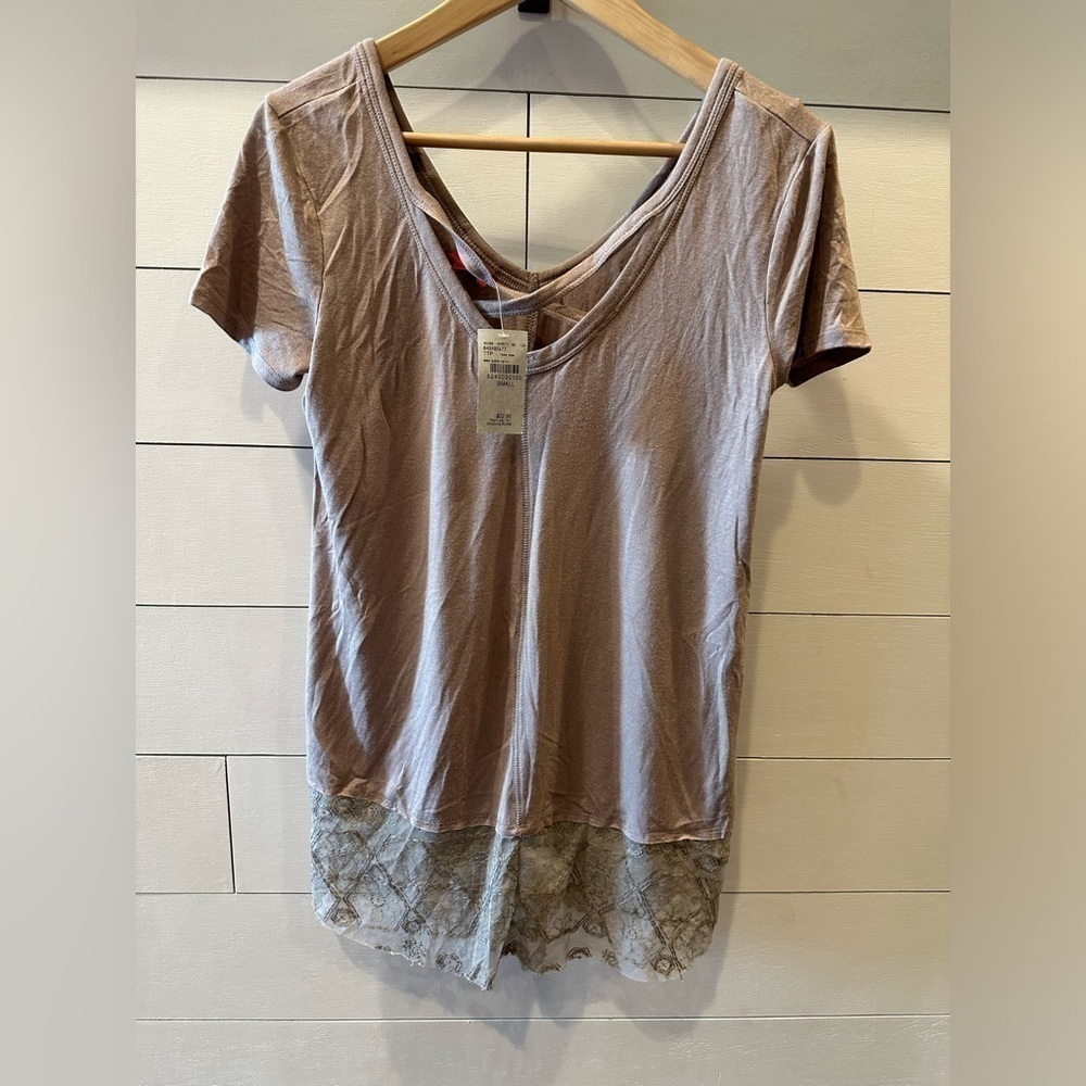 Daytrip Light Mauve long top- small